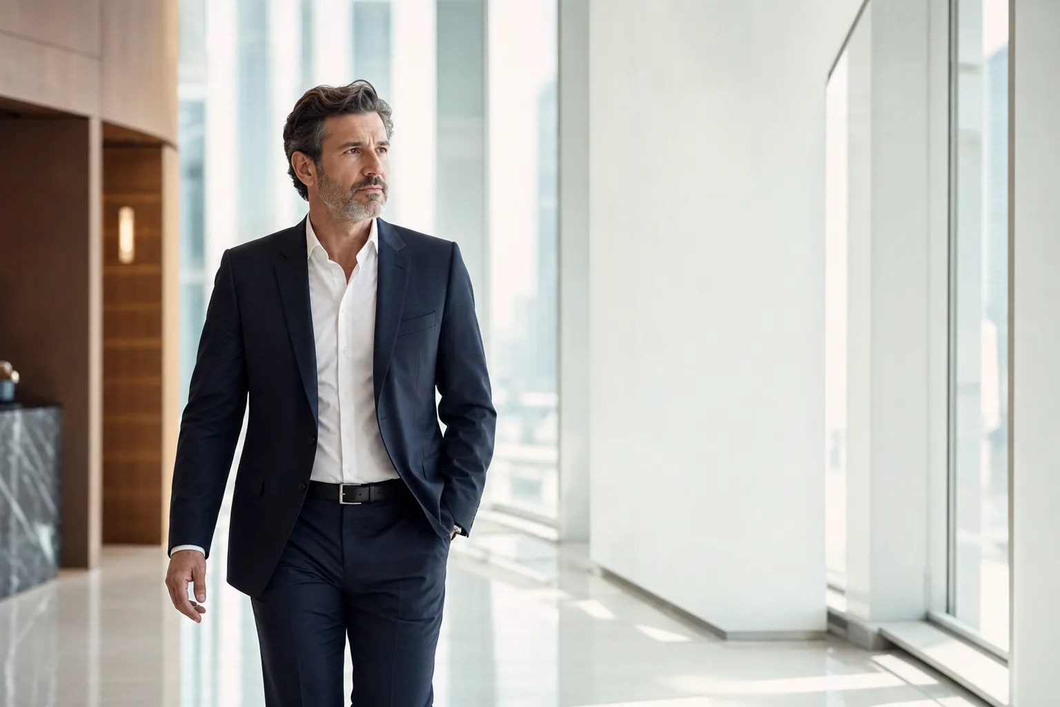 A fractional COO at work in a Calgary business setting